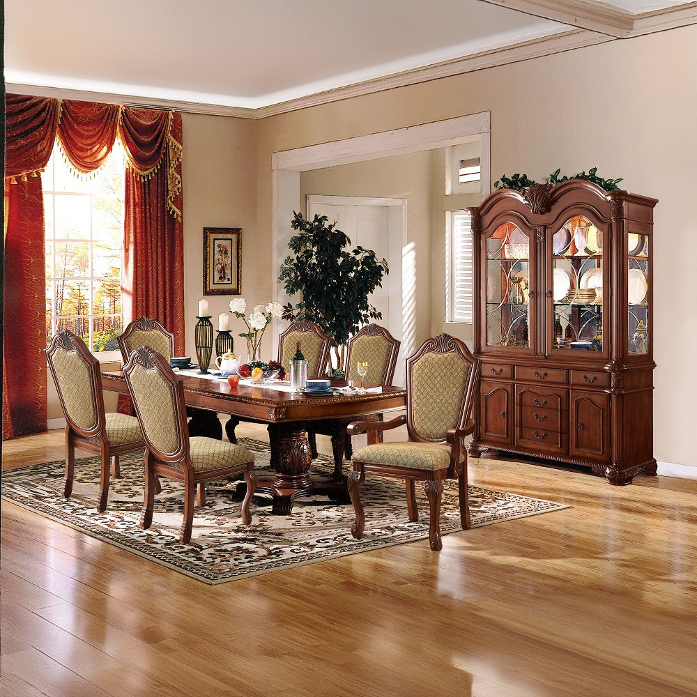 Chateau de Ville Dining Set, Double Pedestal Table, Available in Col