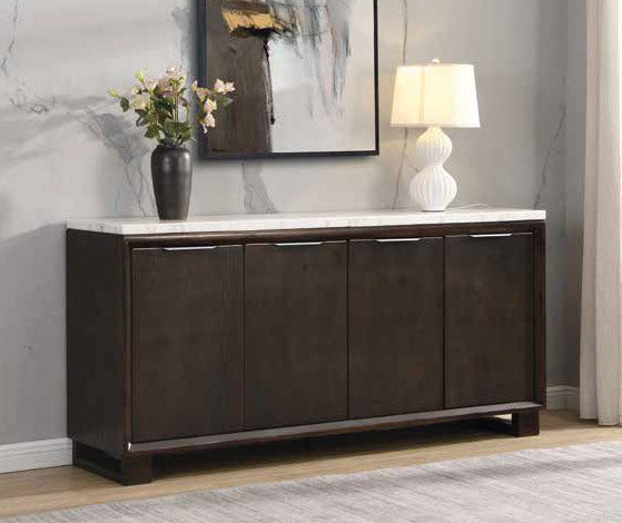 Edwyn Dining Set in Espresso Finish