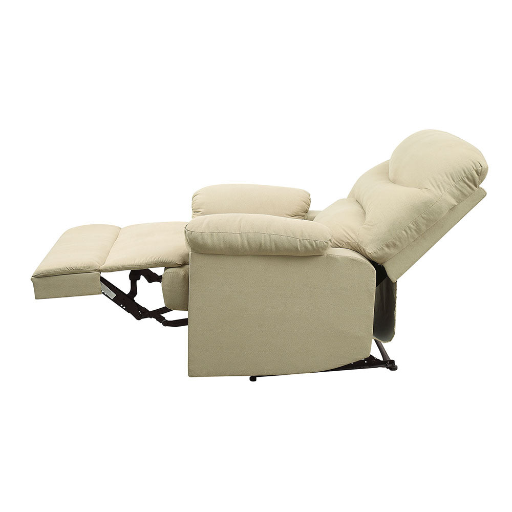 Arcadia Living Room Recliner Chair, Upholstered in Microfiber, Manual Reclining Function, Available in 4 Colors