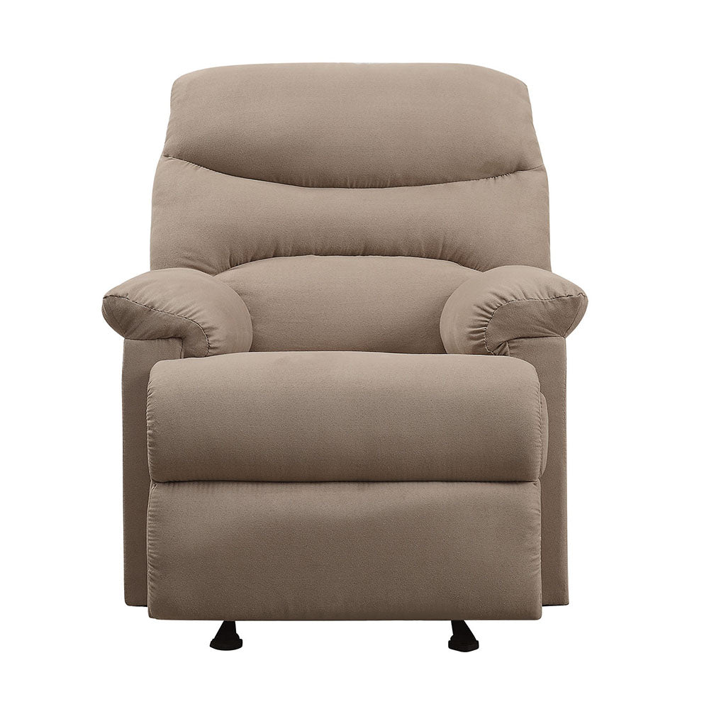 Arcadia Living Room Recliner Chair, Upholstered in Microfiber, Manual Reclining Function, Available in 4 Colors