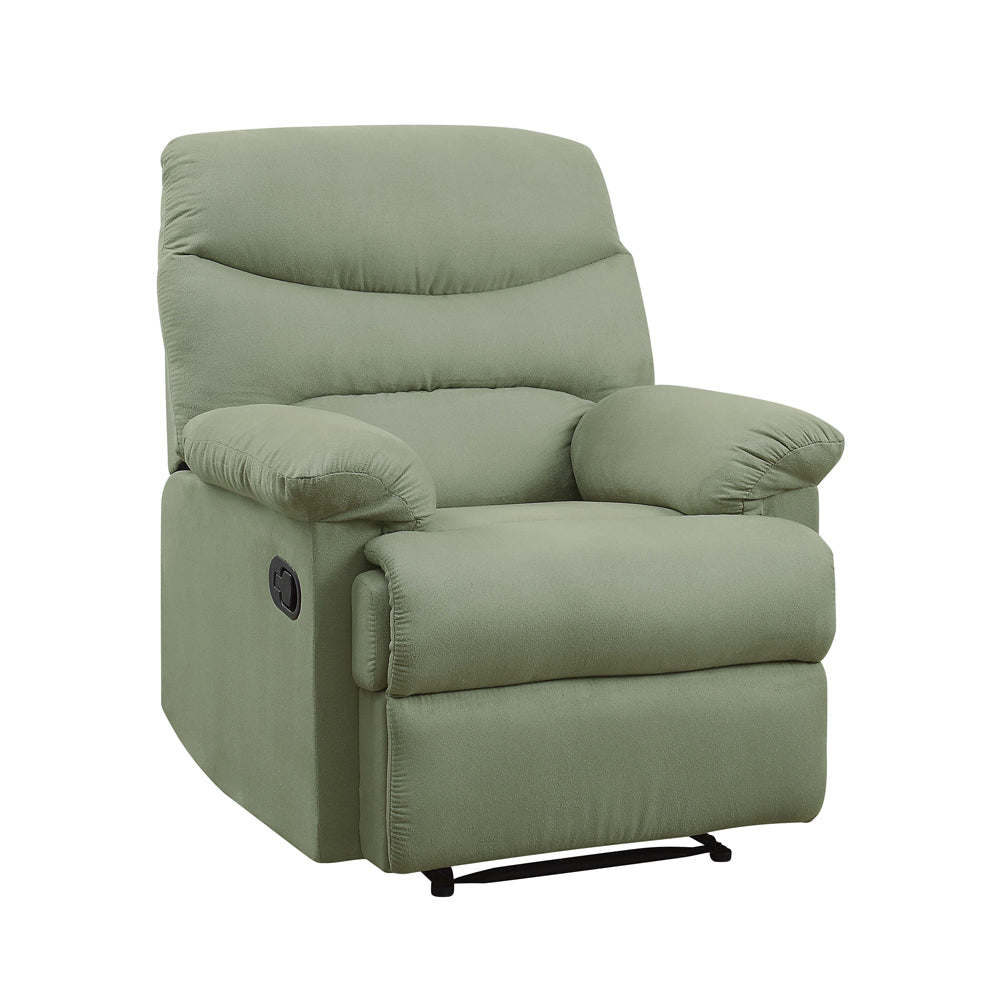 Arcadia Living Room Recliner Chair, Upholstered in Microfiber, Manual Reclining Function, Available in 4 Colors