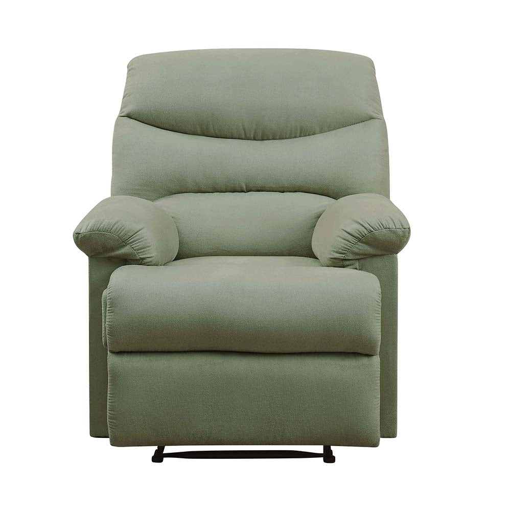 Arcadia Living Room Recliner Chair, Upholstered in Microfiber, Manual Reclining Function, Available in 4 Colors