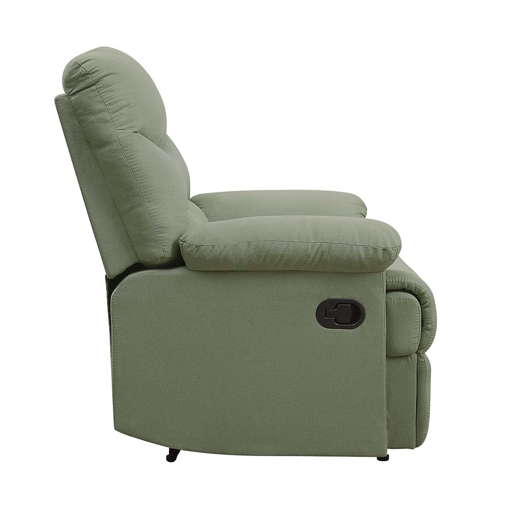 Arcadia Living Room Recliner Chair, Upholstered in Microfiber, Manual Reclining Function, Available in 4 Colors