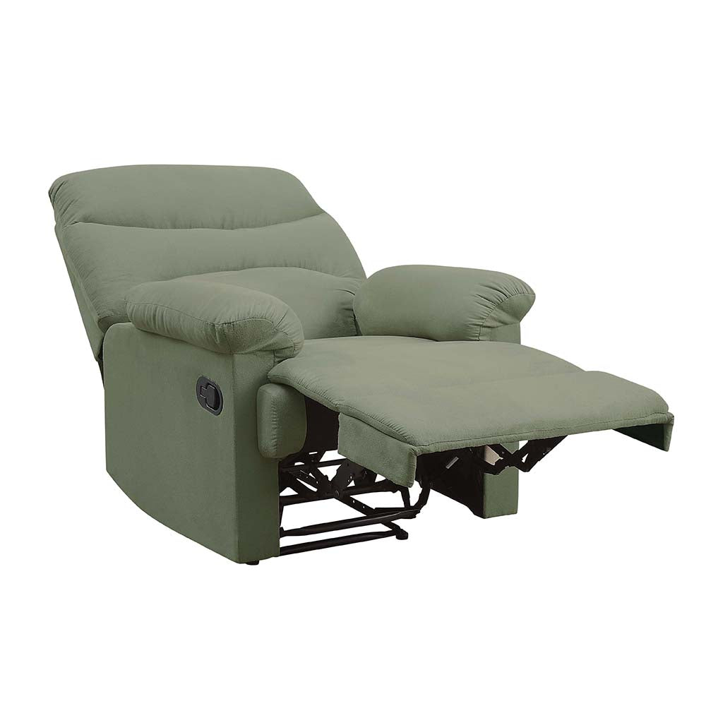 Arcadia Living Room Recliner Chair, Upholstered in Microfiber, Manual Reclining Function, Available in 4 Colors