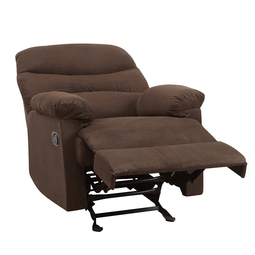 Arcadia Living Room Recliner Chair, Upholstered in Microfiber, Manual Reclining Function, Available in 4 Colors