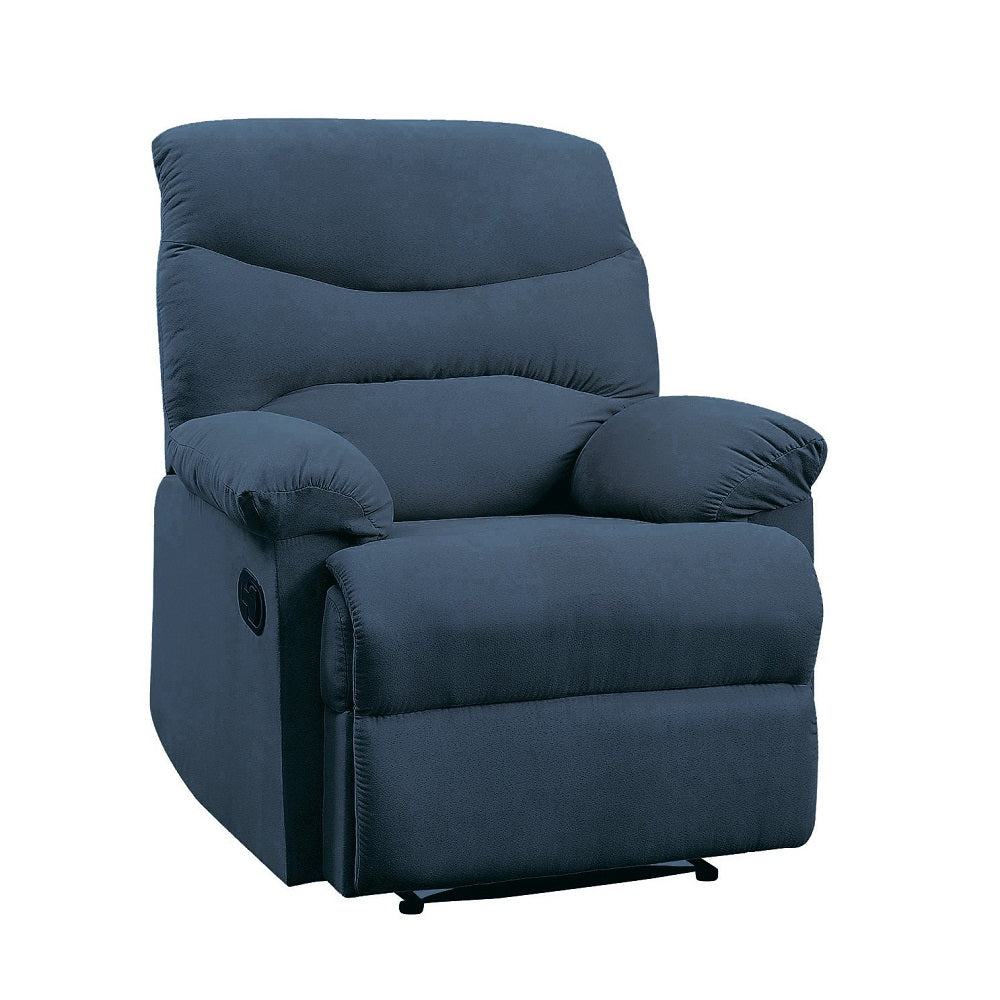 Arcadia City Living Room Recliner Chair, Upholstered in Polyester Fabric, Manual Reclining Function, Available in 4 Colors