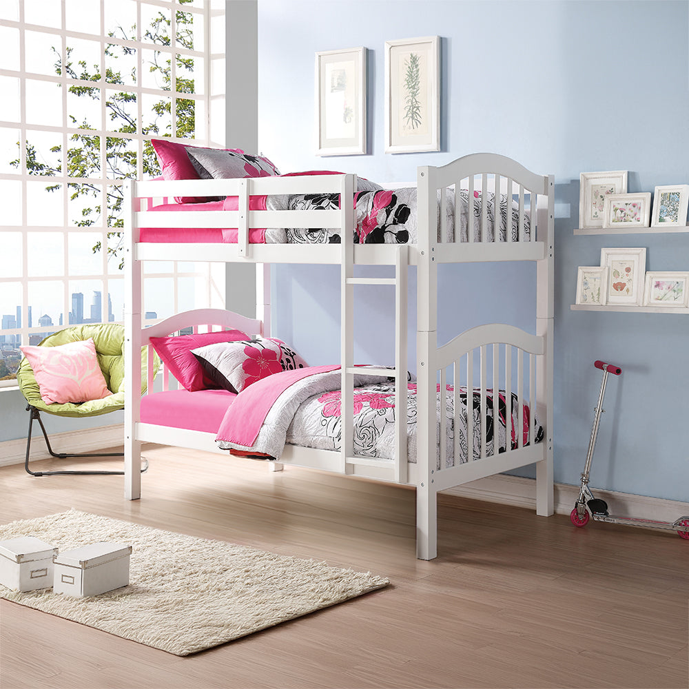 Heartland Twin/Twin BUNK BED, optional Trundle/Drawer Available in 2 colors