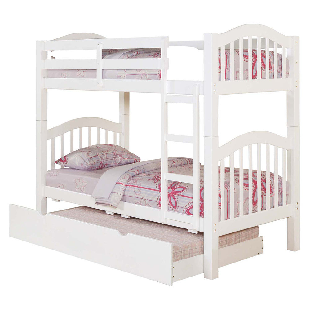 Heartland Twin/Twin BUNK BED, optional Trundle/Drawer Available in 2 colors