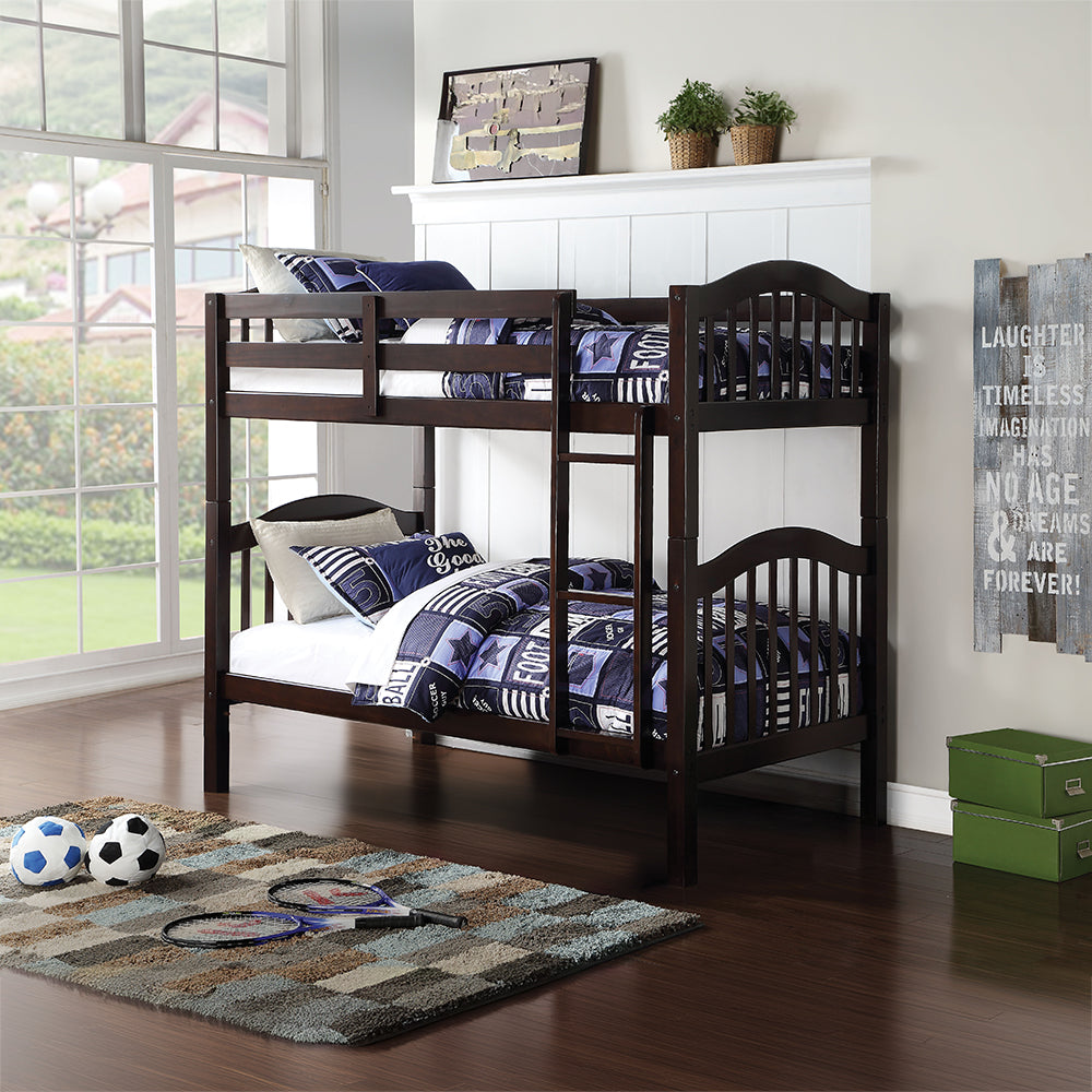 Heartland Twin/Twin BUNK BED, optional Trundle/Drawer Available in 2 colors