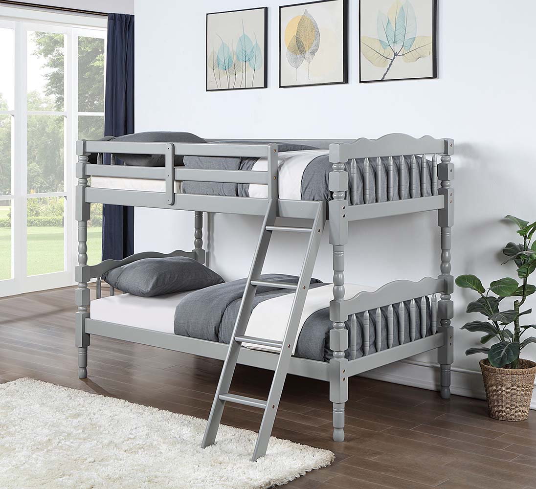 Homestead Twin/Twin BUNK BED, Available in 3 colors