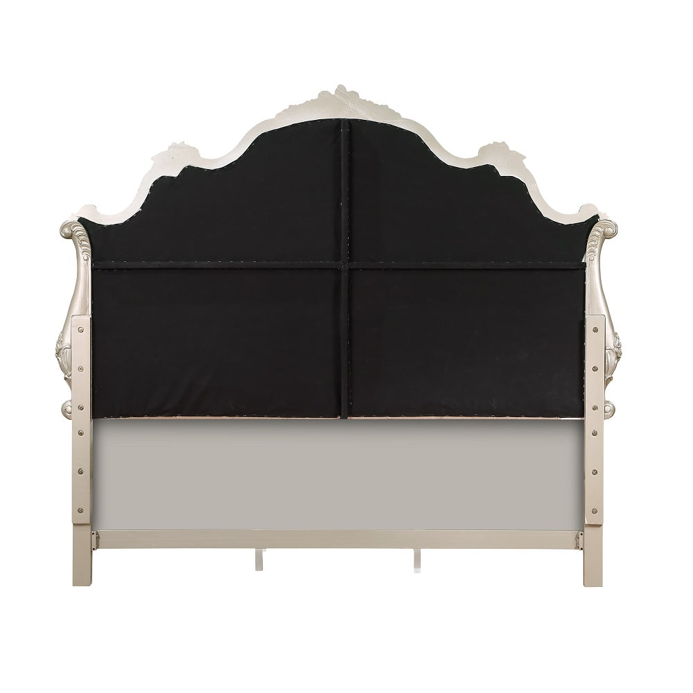 Bently Bedroom Set, Arched Panel Bed in Champagne Finish