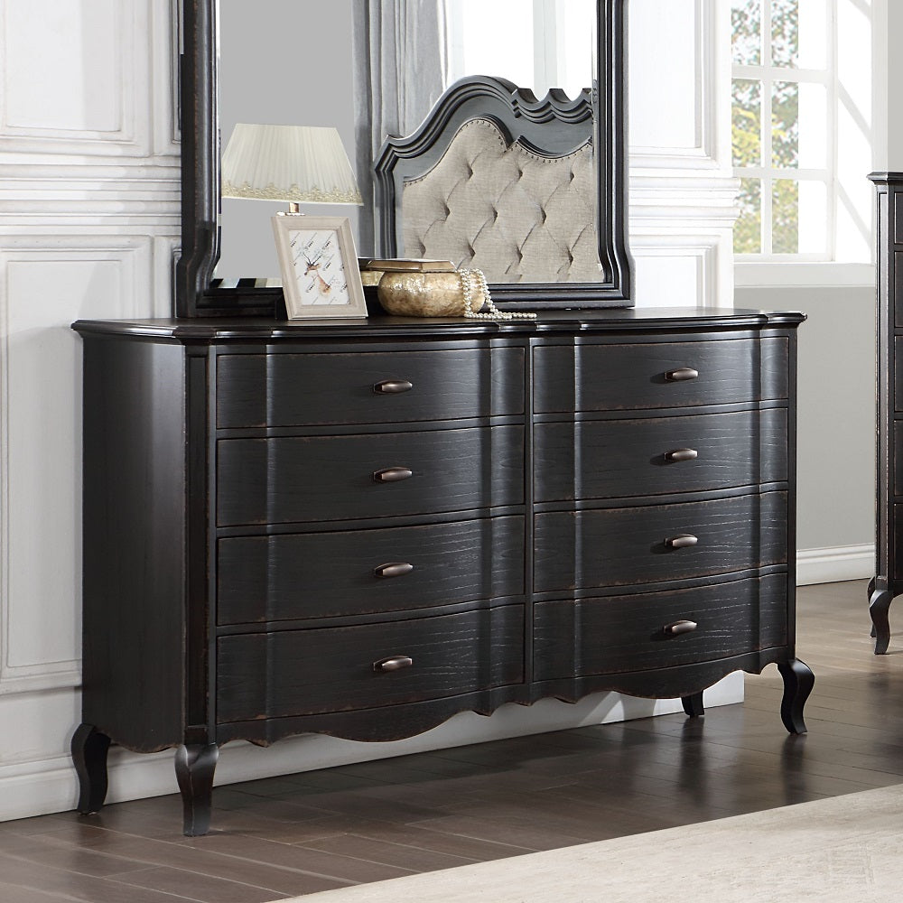 Chelmsford Bedroom Set, Arched Panel Bed, available in 2 colors