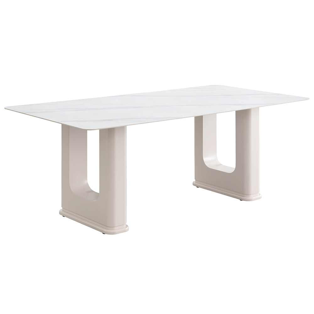 Kalam Dining Set in Beige Finish