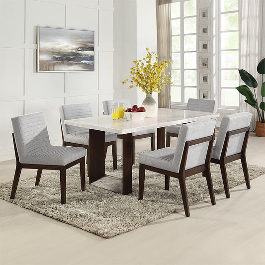 Edwyn Dining Set in Espresso  Finish